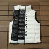 Gilet White & Vertical Logo 2024