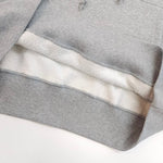 Hoodie Grey & Chest Logo