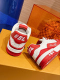 Sneakers White & Red 2023