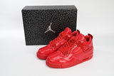 J4 Red Patent Leather