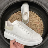 Sneakers White & Rubber Style Back Cream 2024