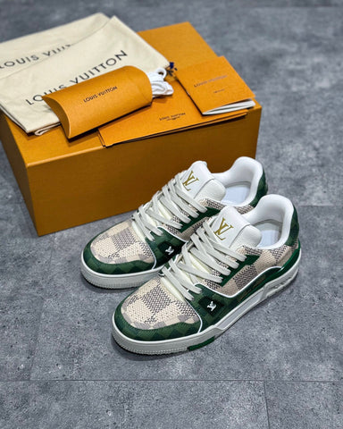 Sneakers Green & Squares 2023