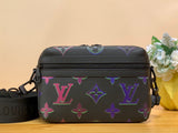 Shoulder Bag Black & Colorful Monogram 2024