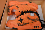 Sneakers Skate Style Orange 2024