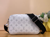 Shoulder Bag White Monogram 2024