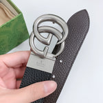 Belt Black Brown Reversible & Silver Buckle 2024