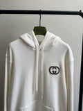 Hoodie White & Classic Logo 2023