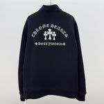 Crewneck Black & Embroidered Logo 2024