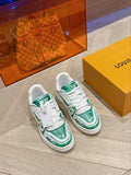 Sneakers White & Green Paint 2023