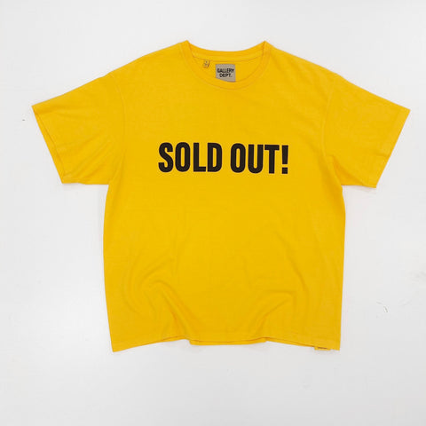 T-Shirt Yellow Sold Out