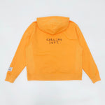 Hoodie Orange & Faded Back Logo 2023