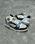 Sneakers Black & Light Blue 2024