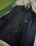 Tracksuit Jacket Black & Side Monogram 2024