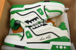 Sneakers White Green & Black 2024