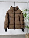 Down Jacket Brown & Black Details 2024