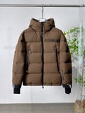 Down Jacket Brown & Black Details 2024