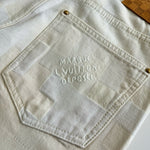 Jeans Cream Square Style 2024