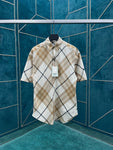 Shirt Summer Style Brown & White 2024