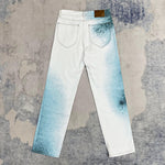 Pants White & Light Blue 2024