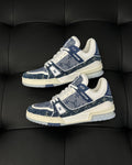 Sneakers Blue New Jeans Style 2024