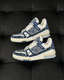 Sneakers Blue New Jeans Style 2024