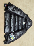 Down Jacket Black & Stripes