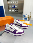 Sneakers White & Purple 2023