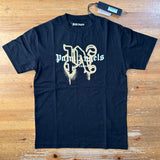 T-Shirt Black & Gold Spray Paint 2024