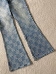 Jeans Blue Square Style 2024