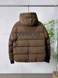 Down Jacket Brown & Black Details 2024