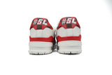 Sneakers White & Red Square 2024