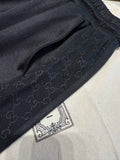 Tracksuit Pants Black & Side Monogram 2024