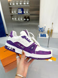 Sneakers White & Purple 2023