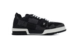 Sneakers Trainer Style Black & Squares 2024