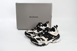 Track Sneakers White Black & Brown