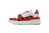 Sneakers White & Red Square 2024