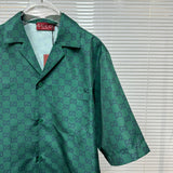 Shirt Green & Monogram 2024