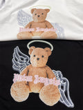 T-Shirt Bear Angel Style 2 Colors 2024