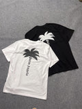 T-Shirt Classic Front & Back Palm Logos 2 Colors