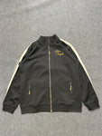 Tracksuit Jacket Black & Signature Logo 2024