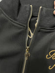 Tracksuit Jacket Black & Signature Logo 2024