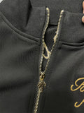 Tracksuit Jacket Black & Signature Logo 2024