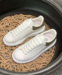 Sneakers White & Moss Velvet 2024