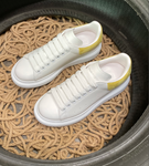 Sneakers White & Yellow Velvet 2024