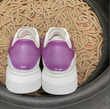 Sneakers White & Rubber Style Back Dark Violet 2024