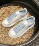 Sneakers White & Light Blue Details 2024