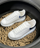 Sneakers White Blue & Shiny Silver 2024