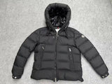 Down Jacket Black & Hood Logo 2024