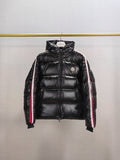 Down Jacket Black & Stripe Arms 2024