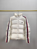 Down Jacket White & Stripe Arms 2024